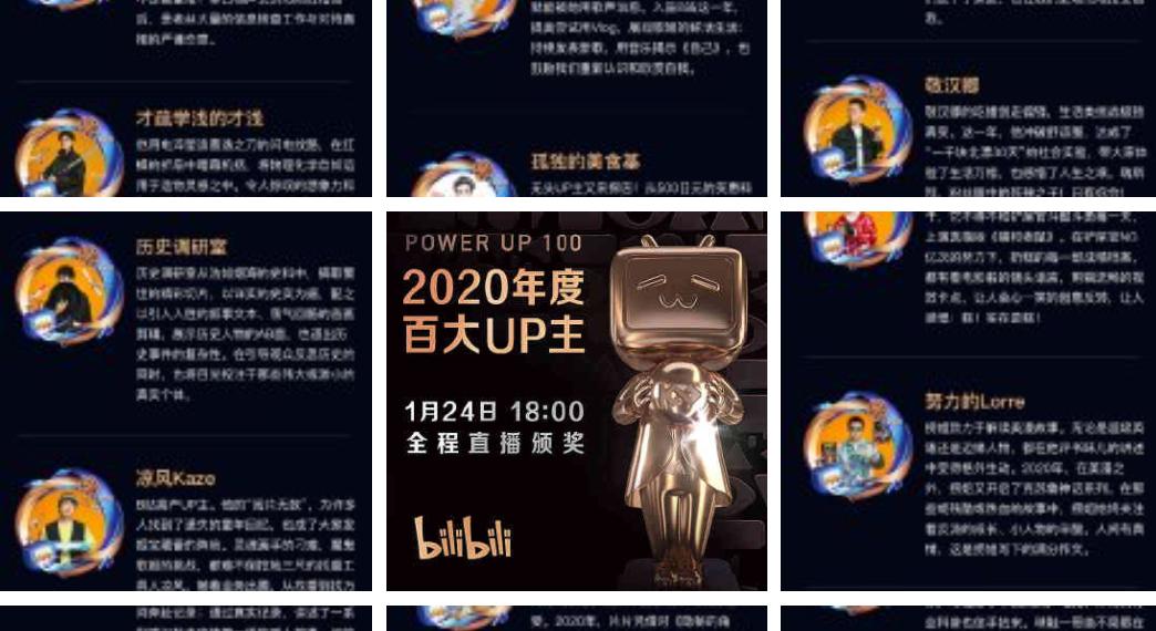11月第3周榜单丨飞瓜数据UP主排行榜（B站平台）发布！
