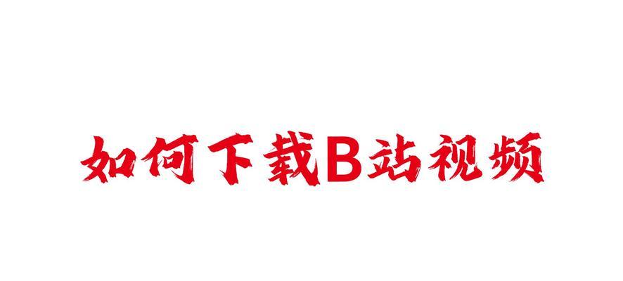 如何下载B站视频：详细步骤与技巧介绍