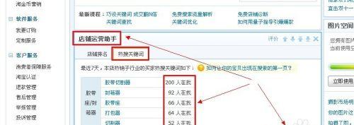 淘宝关键词怎么选择