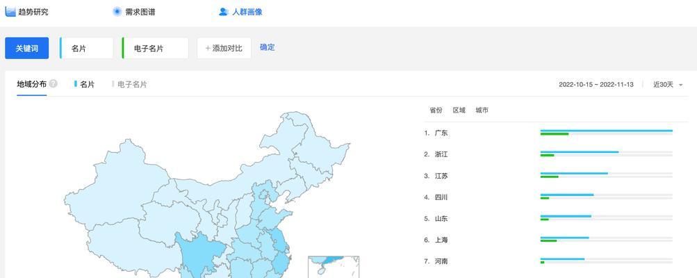 如何查看百度指数关键词搜索趋势？